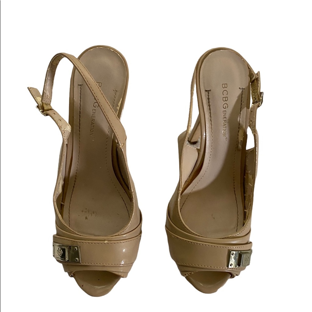BCBG, dress high heels, camel color, Super comfy, Warm but still good life,